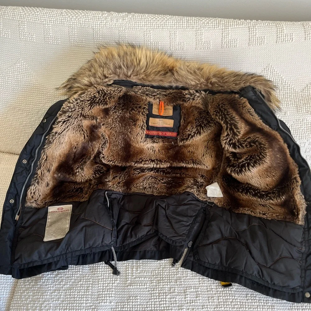 Parajumpers Gobi parka bomber jacket masterpiece series PREOWNED small
